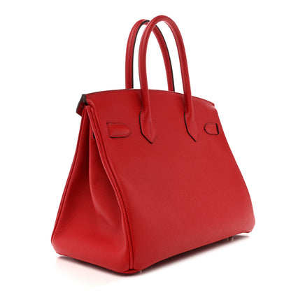 Hermes Epsom Birkin 30 Rouge Casaque 3 of 15