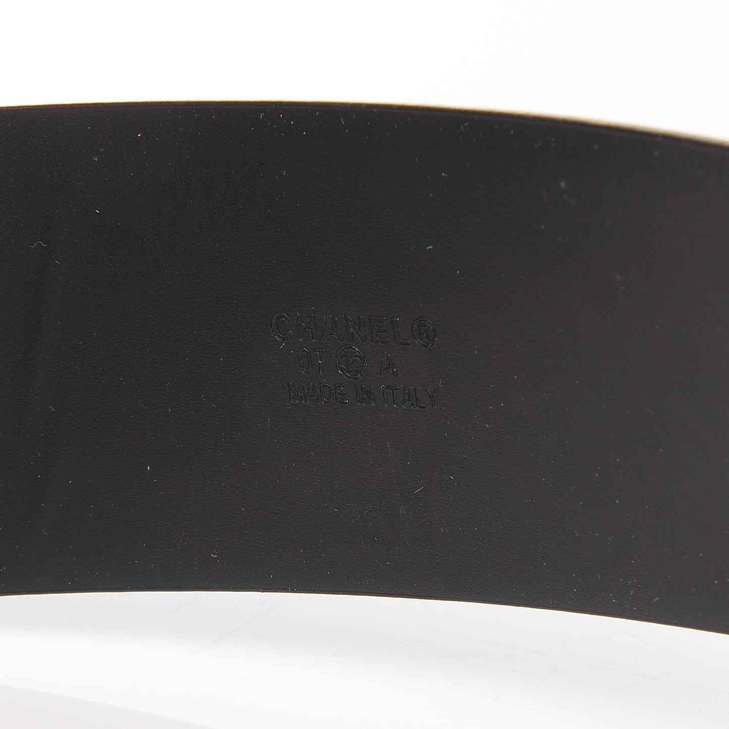 Patent Calfskin Belt 95 38 Black