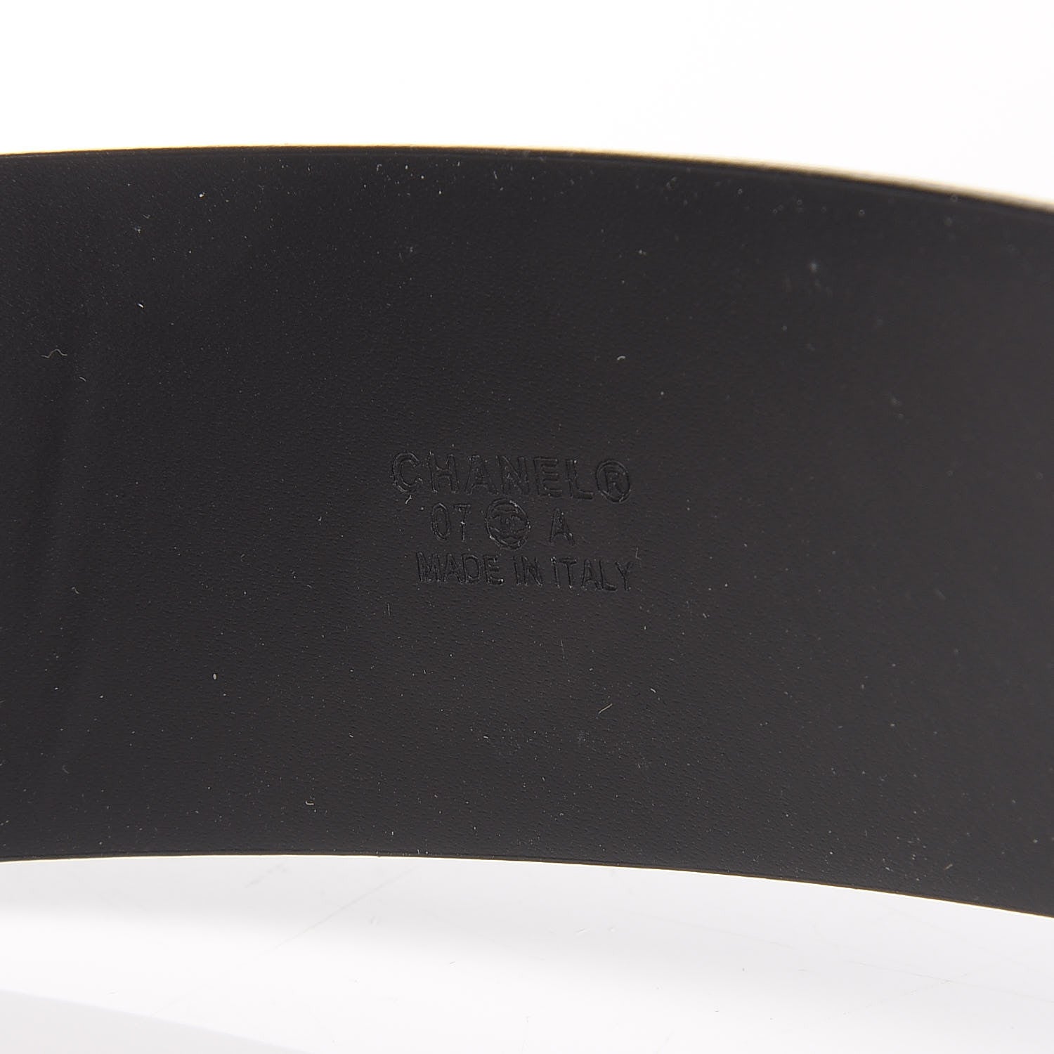 Chanel Patent Calfskin Belt 95 38 Black 4 of 9