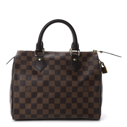 Louis Vuitton Damier Ebene Speedy 25 1 of 10