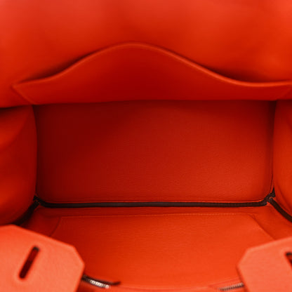 Hermes Taurillon Clemence Birkin 30 Feu 5 of 11