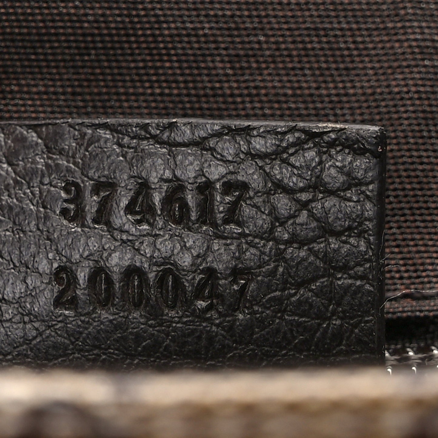 Crystal Monogram Waist Belt Bag Brown