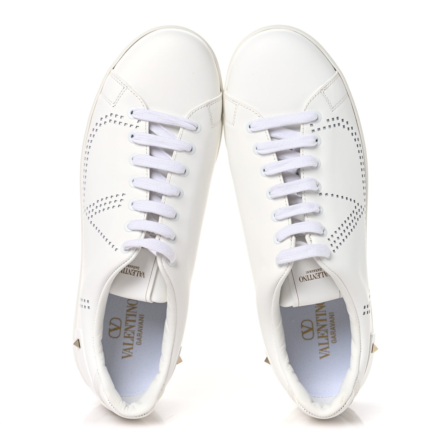 Calfskin Mens Backnet Sneakers 43.5 White