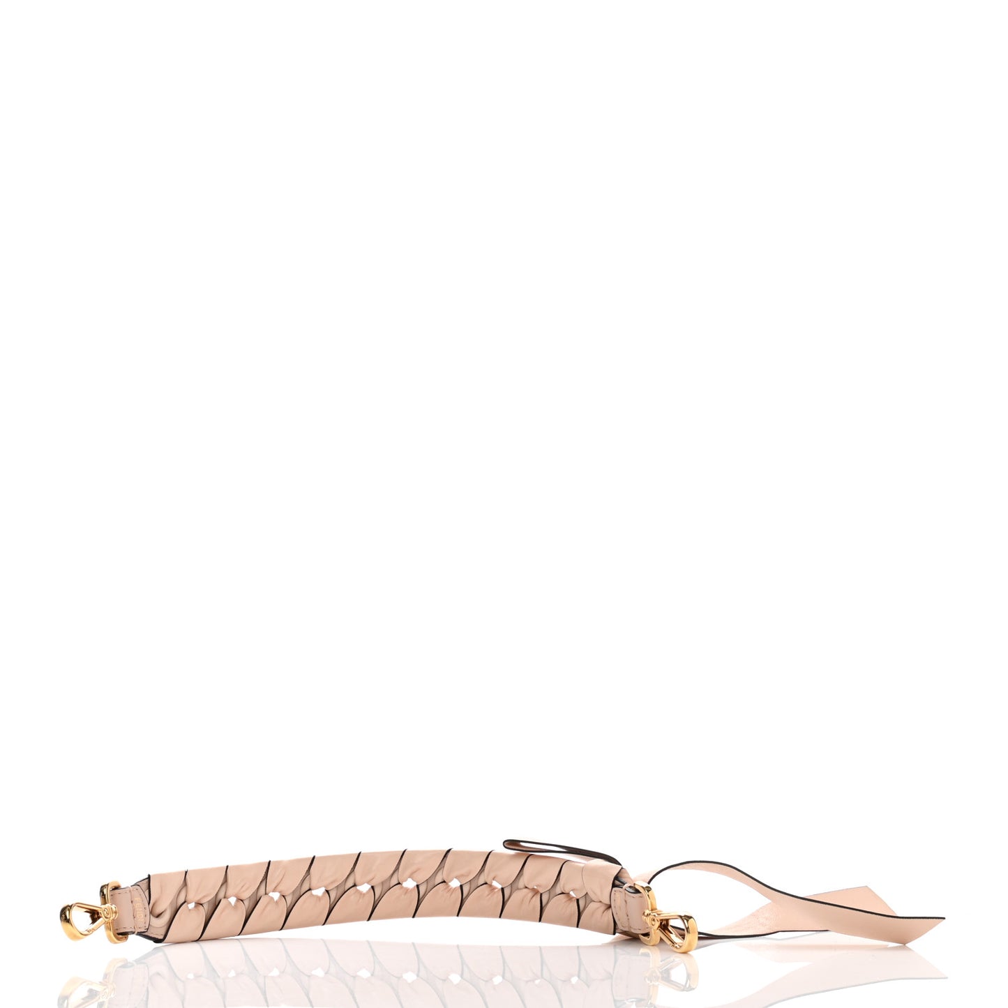 Vitello Liberty Shiny Nappa Lace Up Bow Mini Strap You Plaster