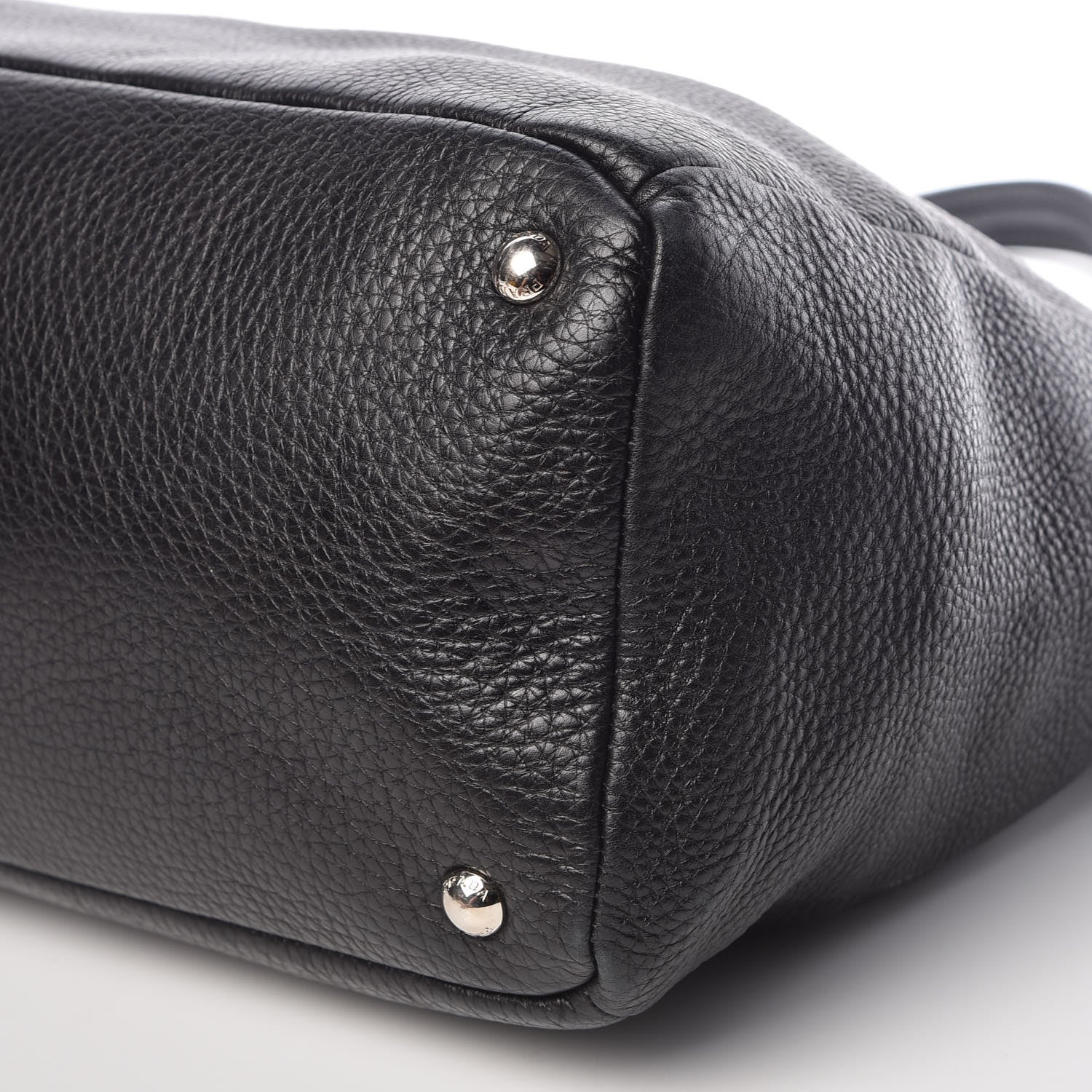 Prada Vitello Daino Tote Black 9 of 13