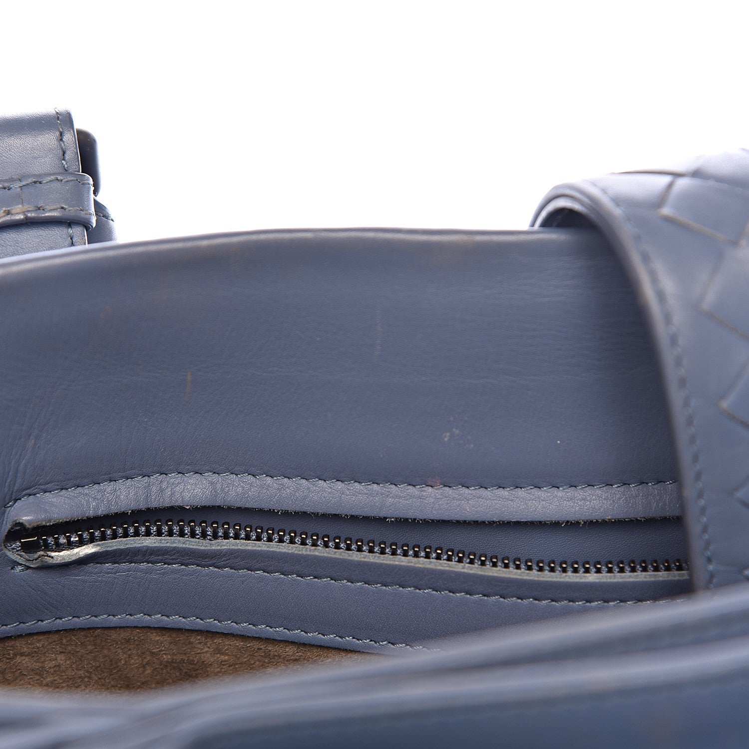Bottega Veneta Nappa Intrecciato Medium Roma Tote Baltic Blue 10 of 23