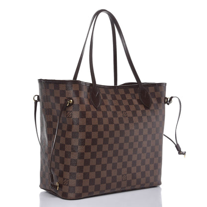 Louis Vuitton Damier Ebene Neverfull MM 3 of 8