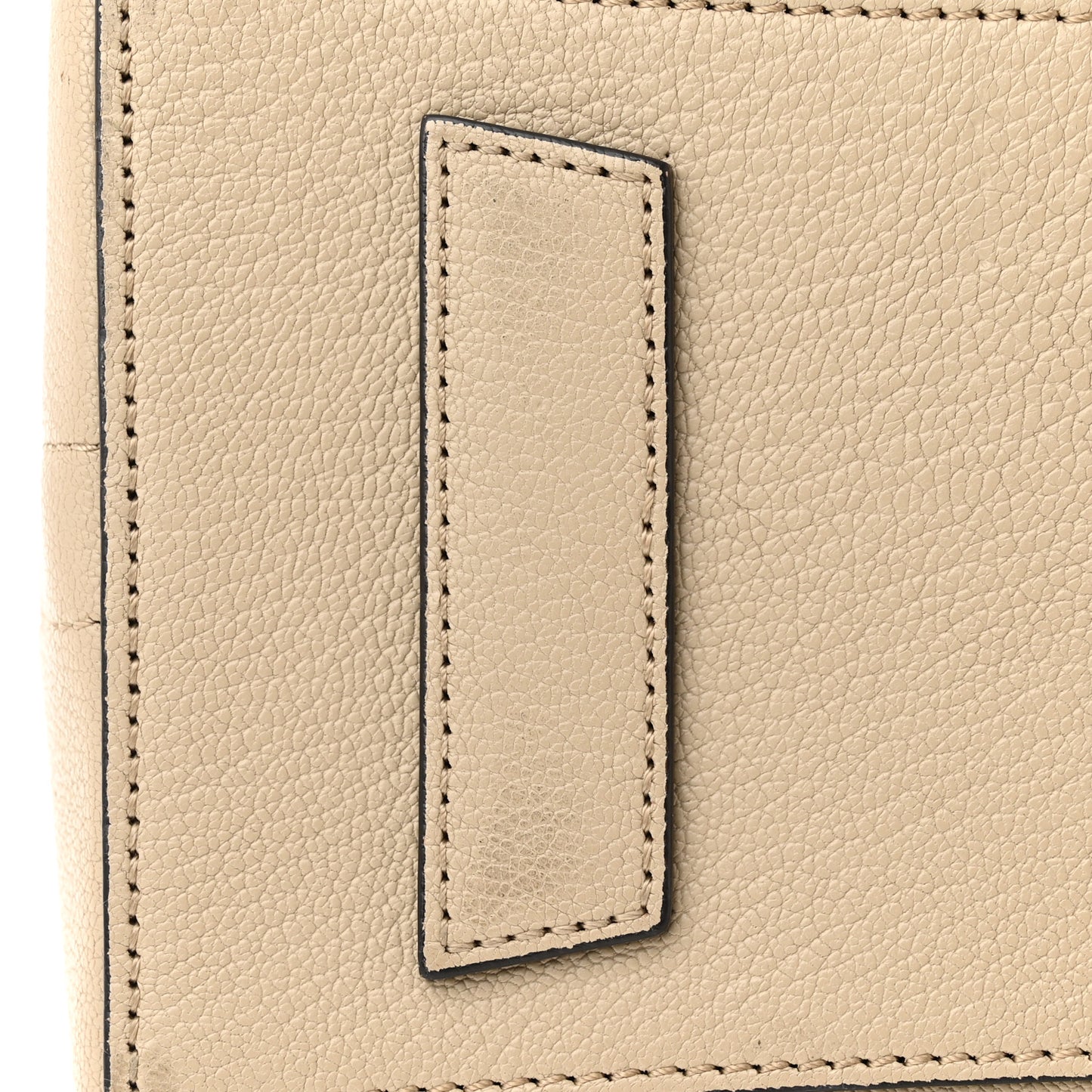 Sugar Goatskin Small Antigona Light Beige