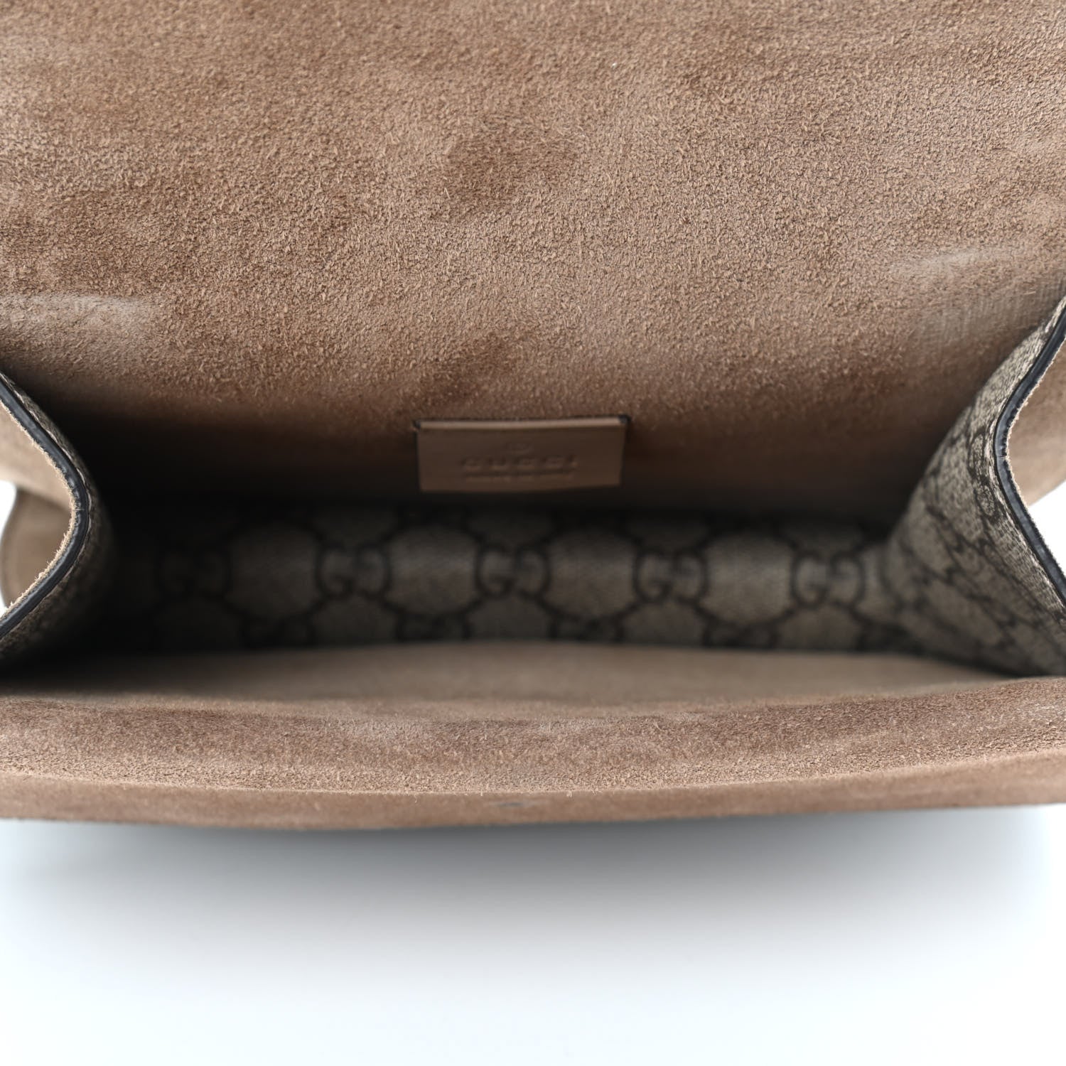 Gucci GG Supreme Monogram Mini Dionysus Shoulder Bag Taupe 4 of 4