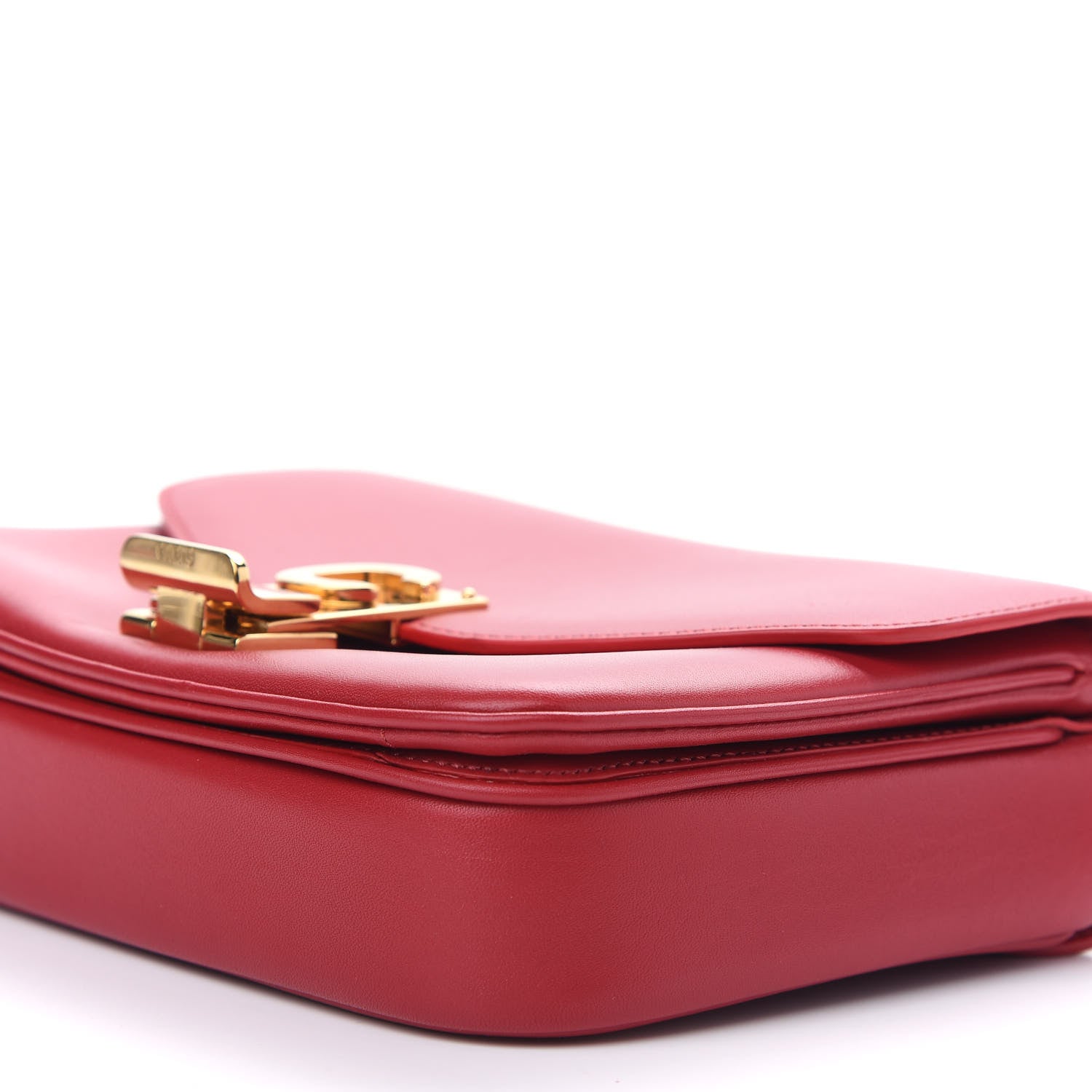 Celine Shiny Calfskin Small C Bag Red 9 of 9