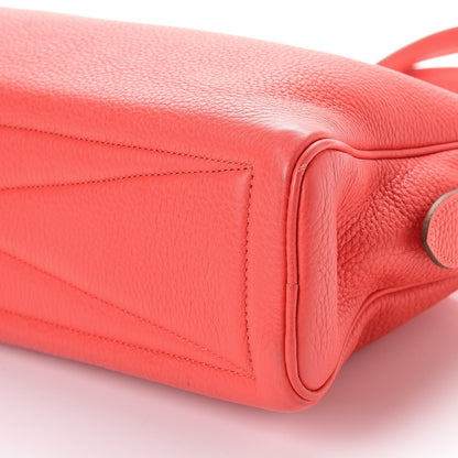 Hermes Taurillon Clemence Victoria Elan 38 Bougainvillea 12 of 12