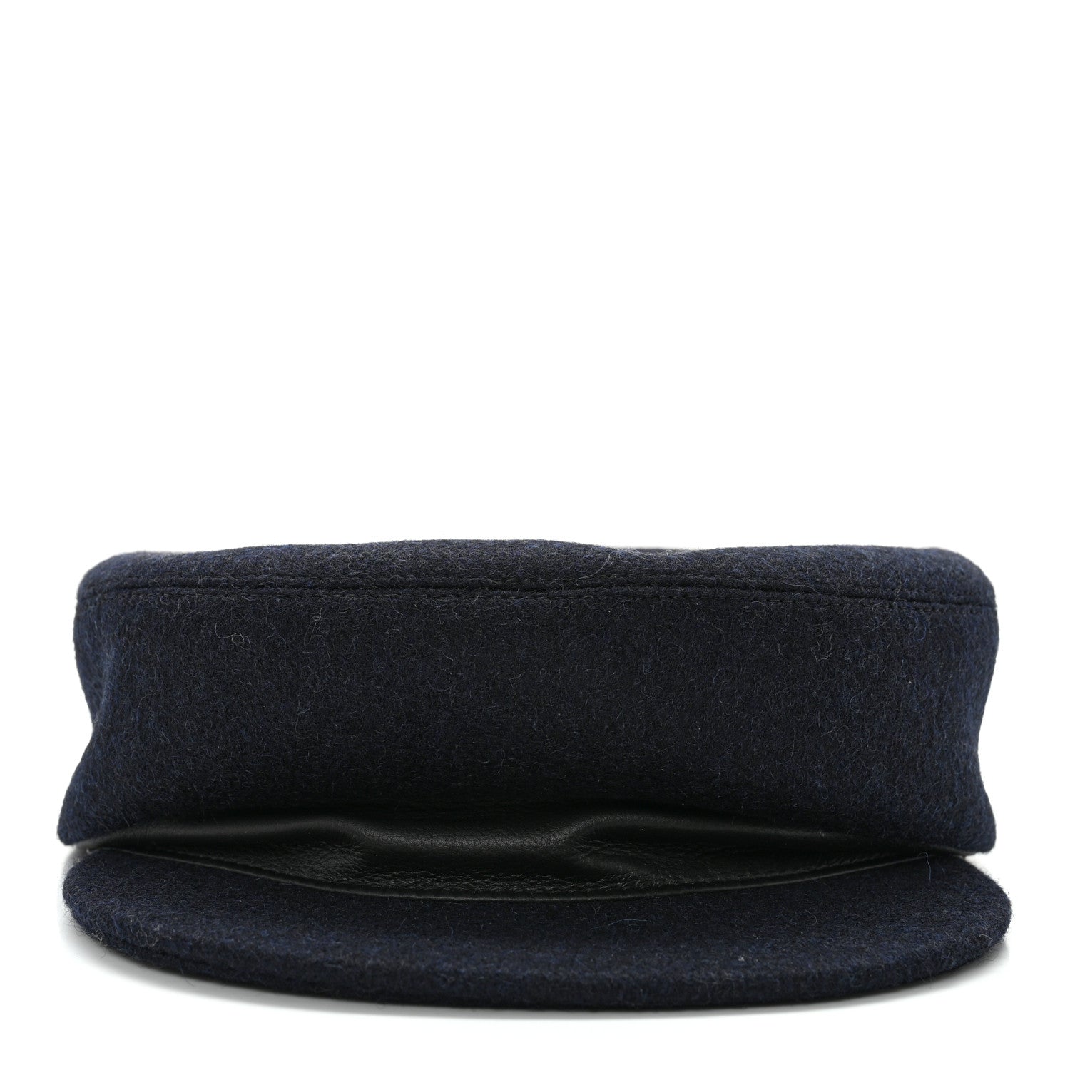 Hermes Cashmere Swift Womens Deauville Cap 57 Black 3 of 9