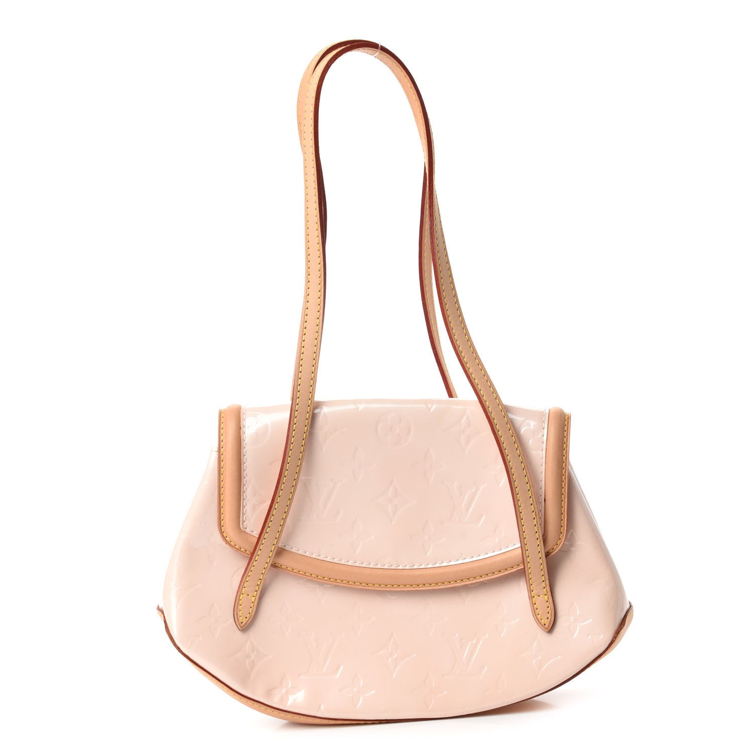 Louis Vuitton Vernis Biscayne Bay PM Marshmallow 1 of 10