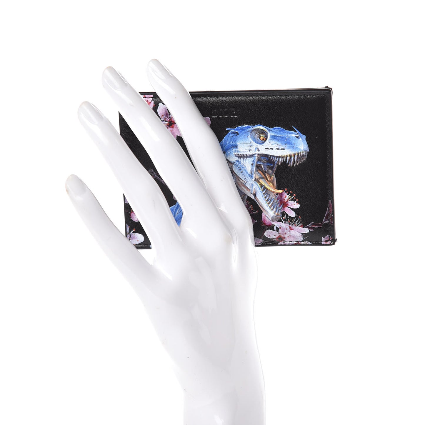 X SORAYAMA Calfskin Card Holder Blue