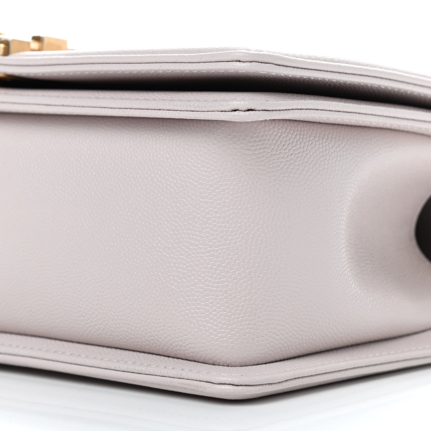 Chanel Caviar Chevron Quilted Medium Boy Flap Light Purple 9 of 9
