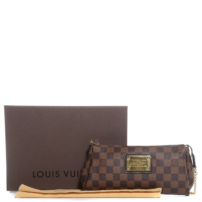 Louis Vuitton Damier Ebene Eva Clutch 8 of 8