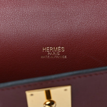 Hermes Swift Kelly Longue Clutch Pochette Rouge H 6 of 6