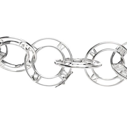 Tiffany Sterling Silver Atlas Link Necklace 4 of 5