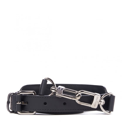 Louis Vuitton Calfskin Adjustable Keepall Bandouliere Shoulder Strap Black 1 of 5