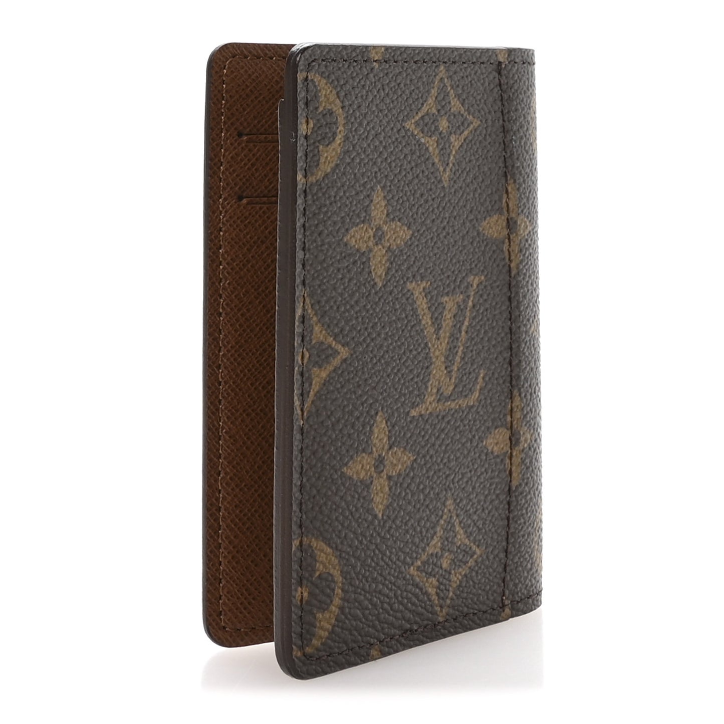 Monogram Porte-Cartes Pass Vertical Card Holder