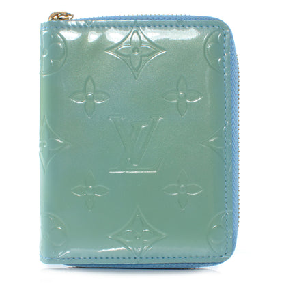 Louis Vuitton Vernis Broome Zip Wallet Baby Blue 1 of 6