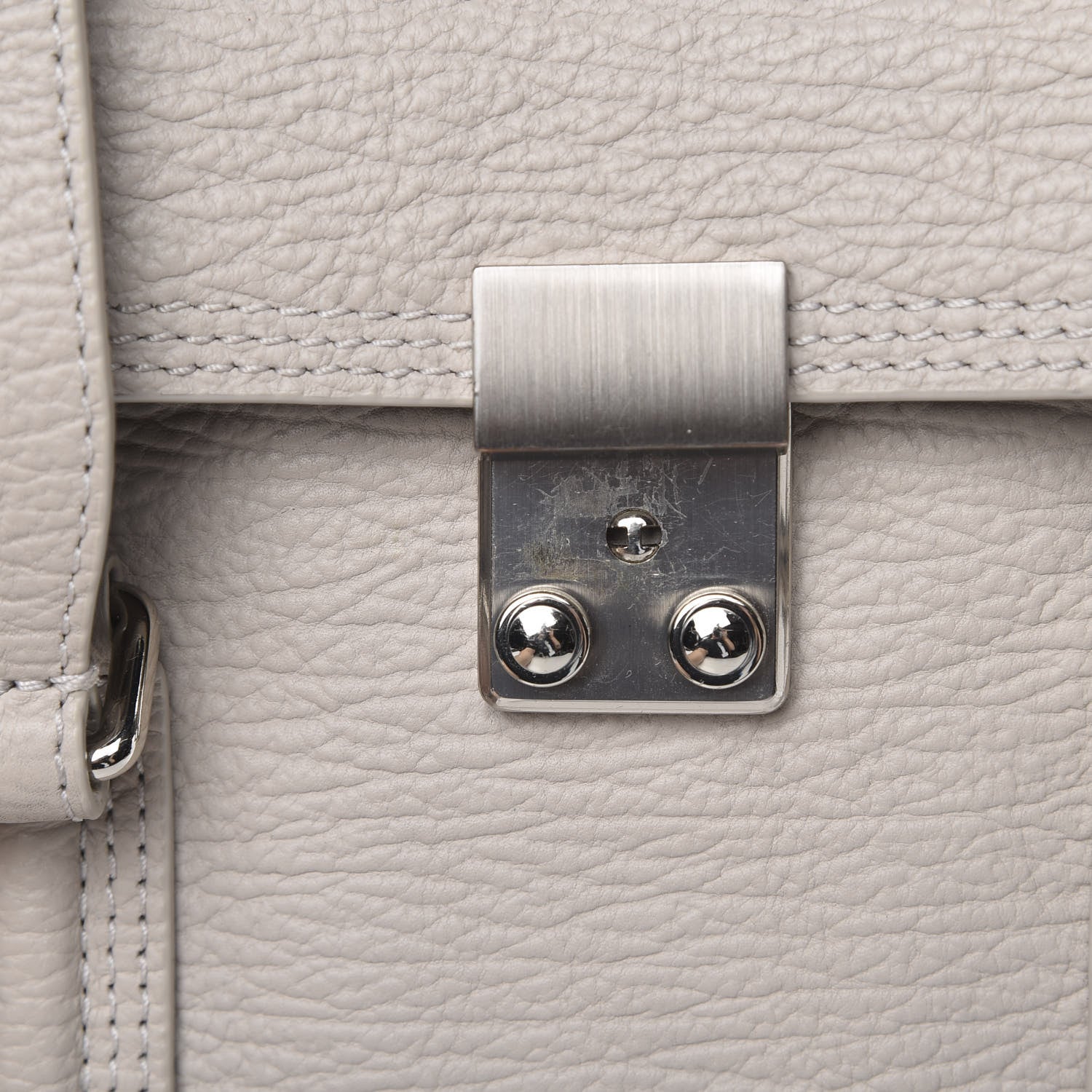 3.1 Phillip Lim 3.1 Textured Calfskin Medium Pashli Satchel Feather 11 of 11