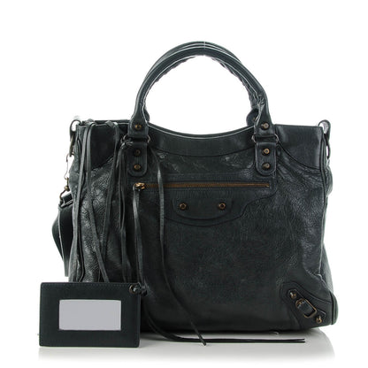 Balenciaga Agneau Classic Hardware Velo Anthracite 1 of 8