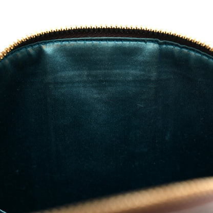 Gucci GG Supreme Monogram Textured Dollar Calfskin Web Small Ophidia Dome Shoulder Bag Beige Ebony New Acero 12 of 13