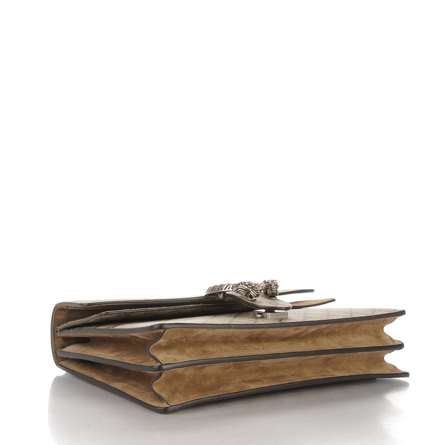 GG Supreme Monogram Medium Dionysus Shoulder Bag Taupe