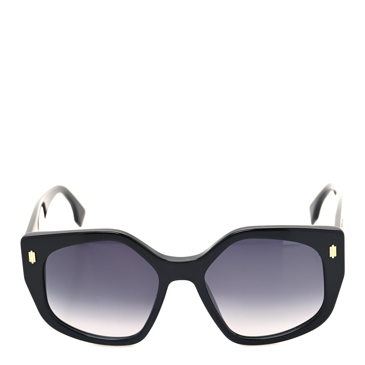 Acetate Fendi Butterfly Sunglasses FE40017I Black