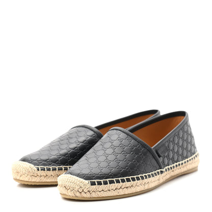 Gucci Microguccissima Signature Espadrilles 37.5 Black 3 of 8