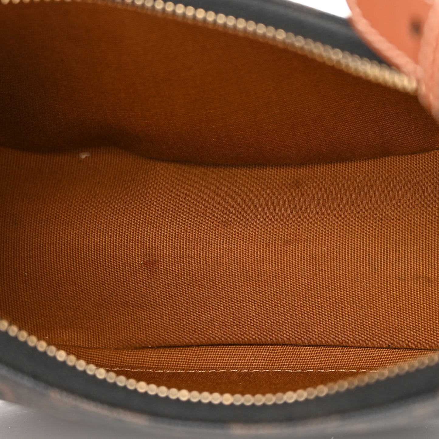 Triomphe Canvas Calfskin Ava Shoulder Bag Tan