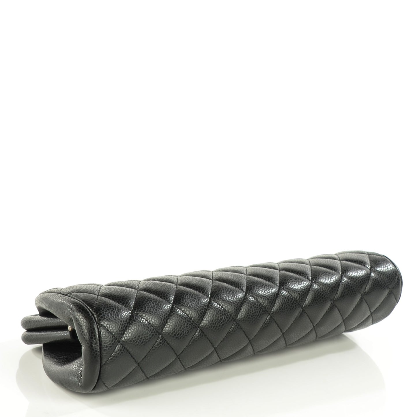 Caviar Quilted Timeless Clutch Black
