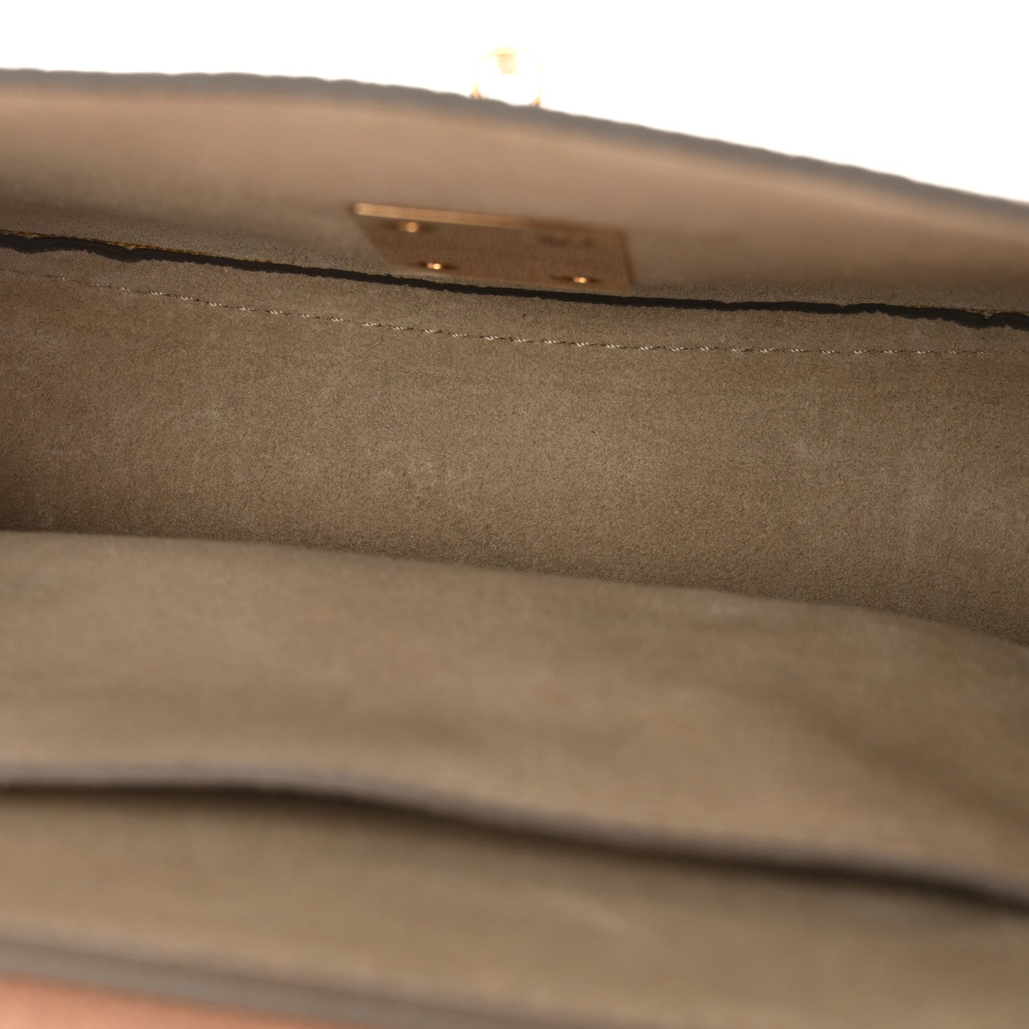 Chloe Grained Lambskin Mini Drew Shoulder Bag Cement Pink 5 of 9
