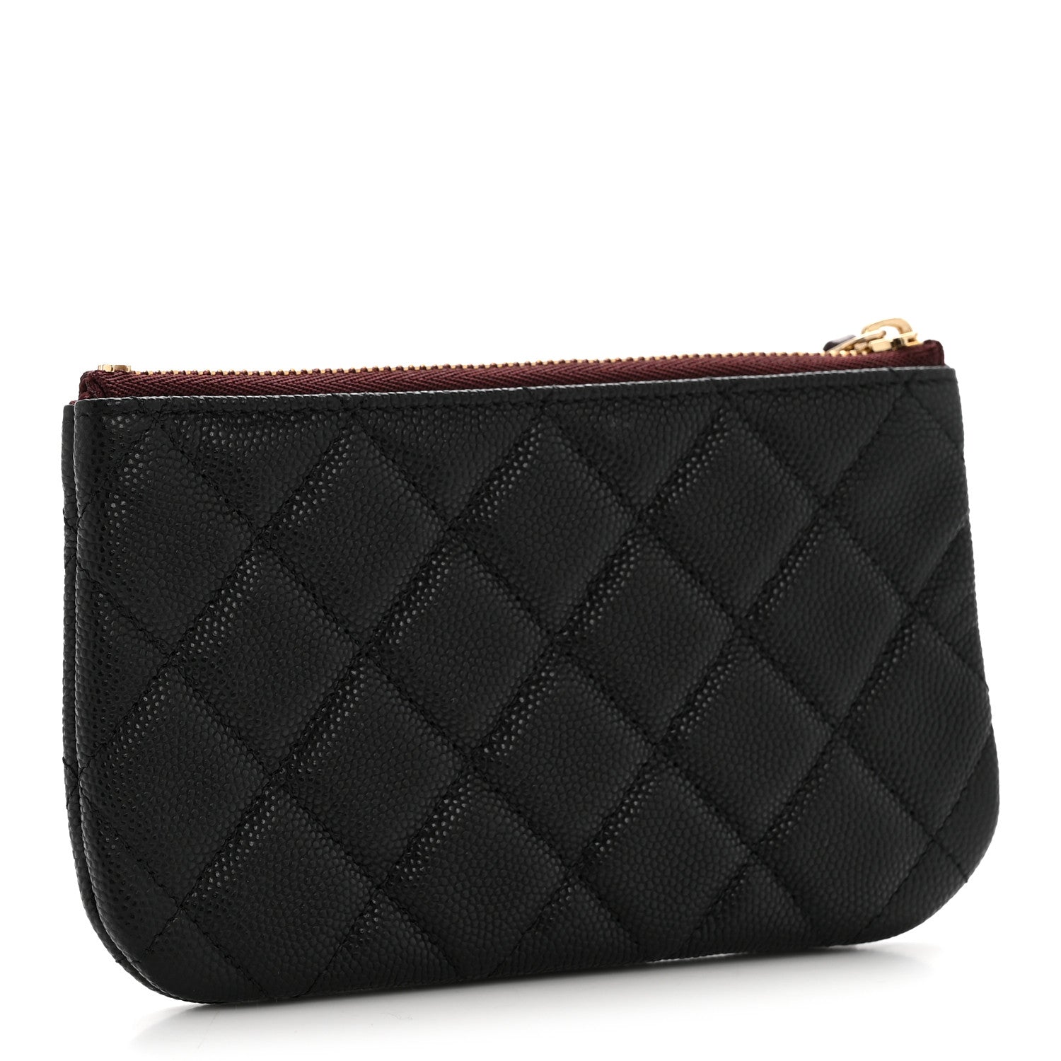 Chanel Caviar Quilted Small Pouch Black 3 of 8