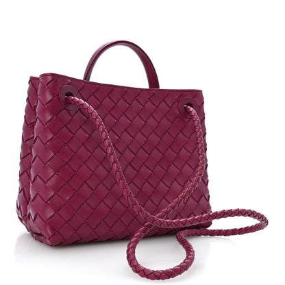 Bottega Veneta Nappa Intrecciato Small Andiamo Shoulder Bag Cinnabar 3 of 10
