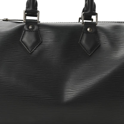 Louis Vuitton Epi Speedy 25 Black 7 of 9