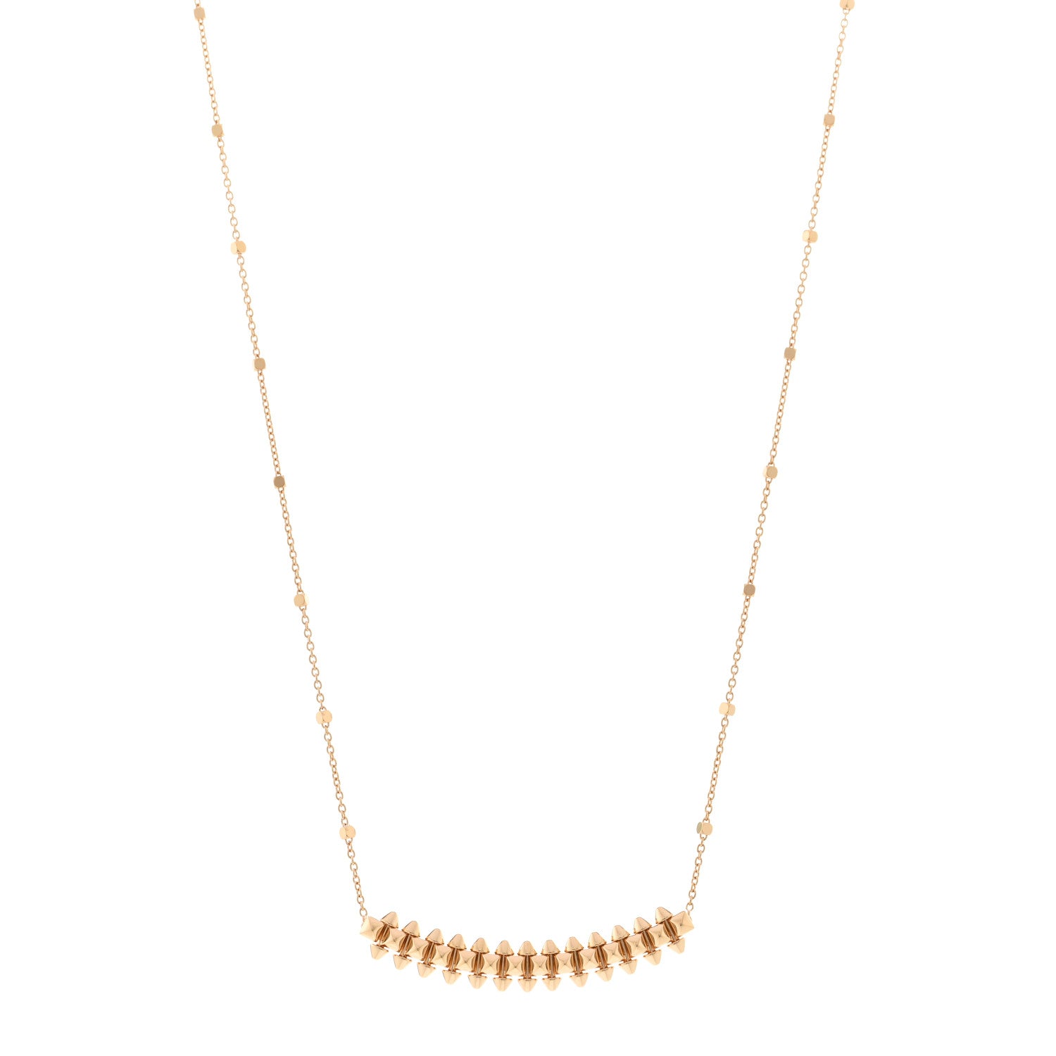 Cartier 18K Pink Gold Small Clash de Cartier Necklace 1 of 5
