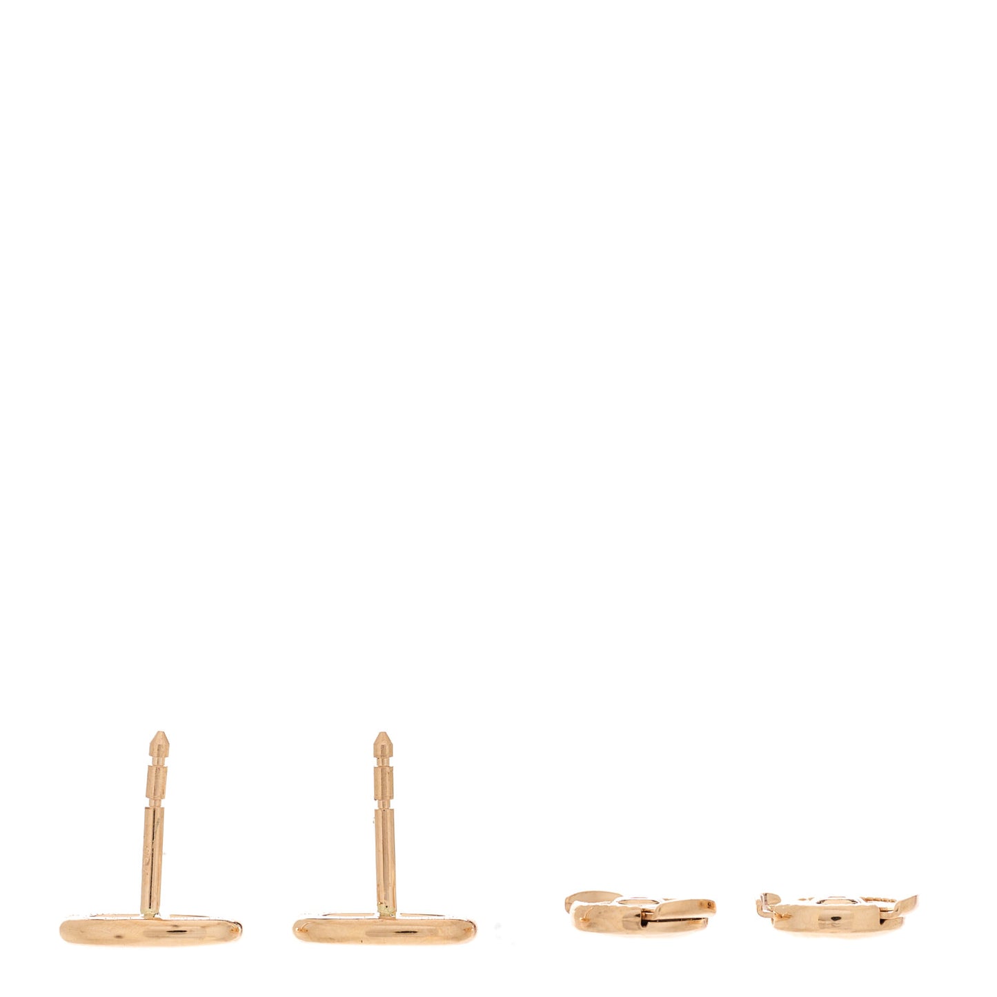 18K Rose Gold TPM Farandole Stud Earrings