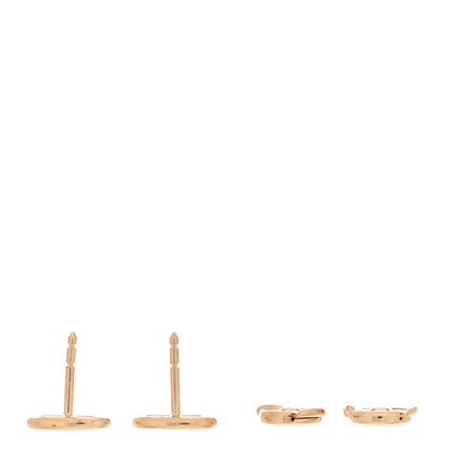 Hermes 18K Rose Gold TPM Farandole Stud Earrings 3 of 6