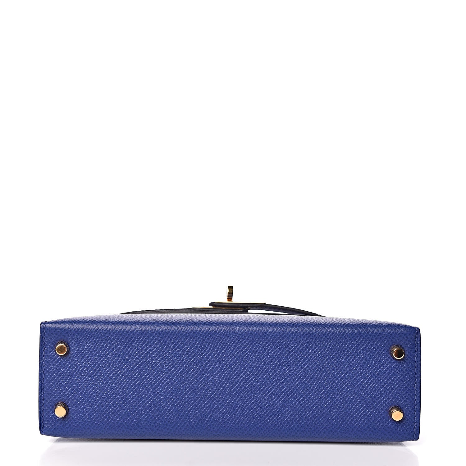 Hermes Epsom Mini Kelly Sellier 20 Bleu Electrique 7 of 29