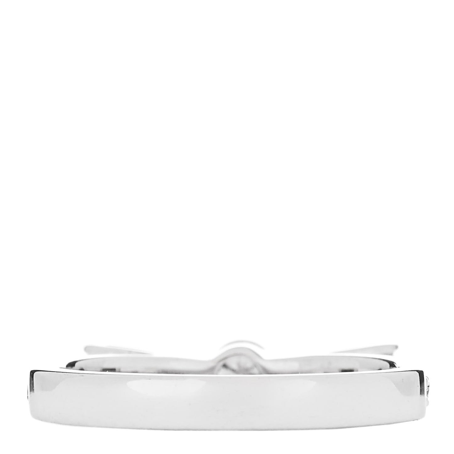 18K White Gold Diamond Ruban Ring 45 3.25