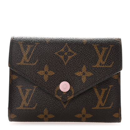 Louis Vuitton Monogram Victorine Wallet Rose Ballerine 1 of 9