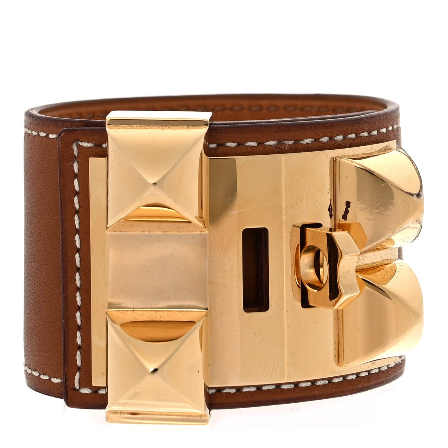 Barenia Collier de Chien CDC Bracelet S Fauve