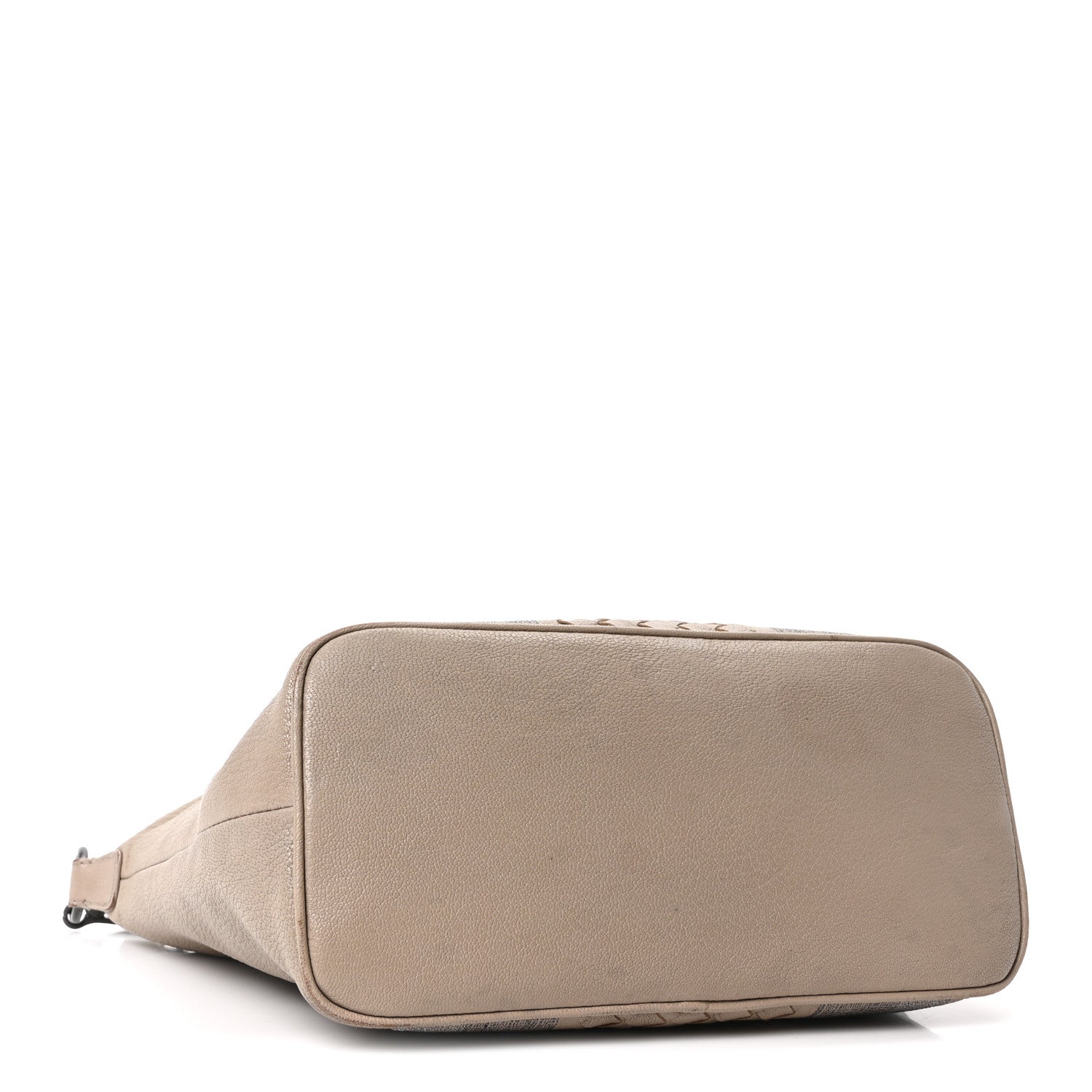 Bottega Veneta Nappa Intrecciato Stitched Small Shoulder Bag Taupe 4 of 10