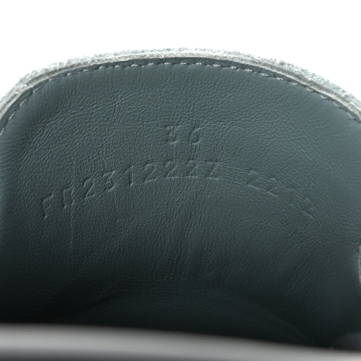 Suede Calfskin Womens Go Mules 36 Bleu Pinede