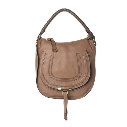 Chloe Calfskin Medium Marcie Hobo Nut 1 of 8