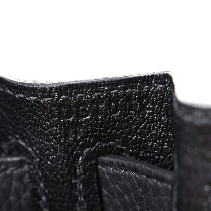 Hermes Togo Kelly Ado Backpack Black 7 of 10