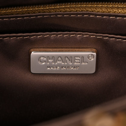 Chanel Sequin Quilted Medium Single Flap Gold 6 of 11