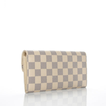 Louis Vuitton Damier Azur Emilie Wallet 3 of 7